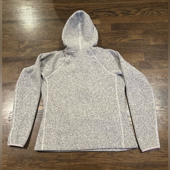 The North Face Hoodie M Gray Pullover 1/4 Zip Pockets Outdoors Winter Casual - Picture 6 of 8